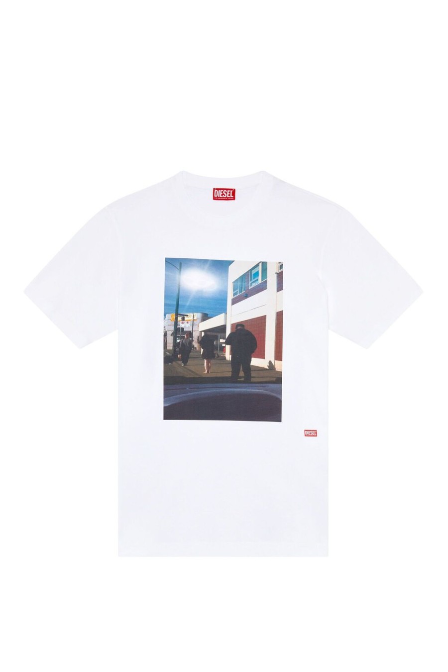 Men Diesel T-Shirts | T-Just-L9 White