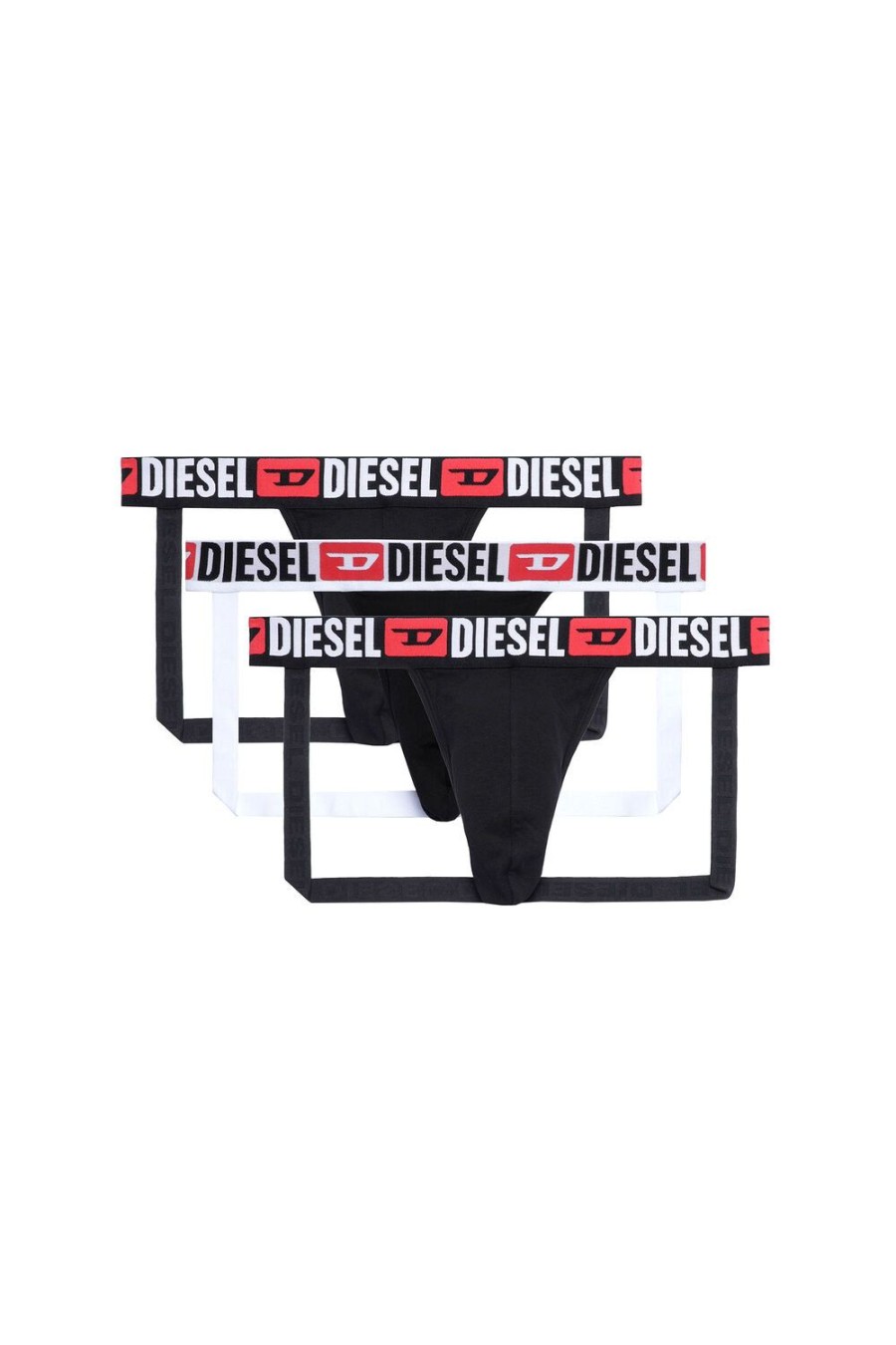 Men Diesel Underwear | Umbr-Jockythreepack Black