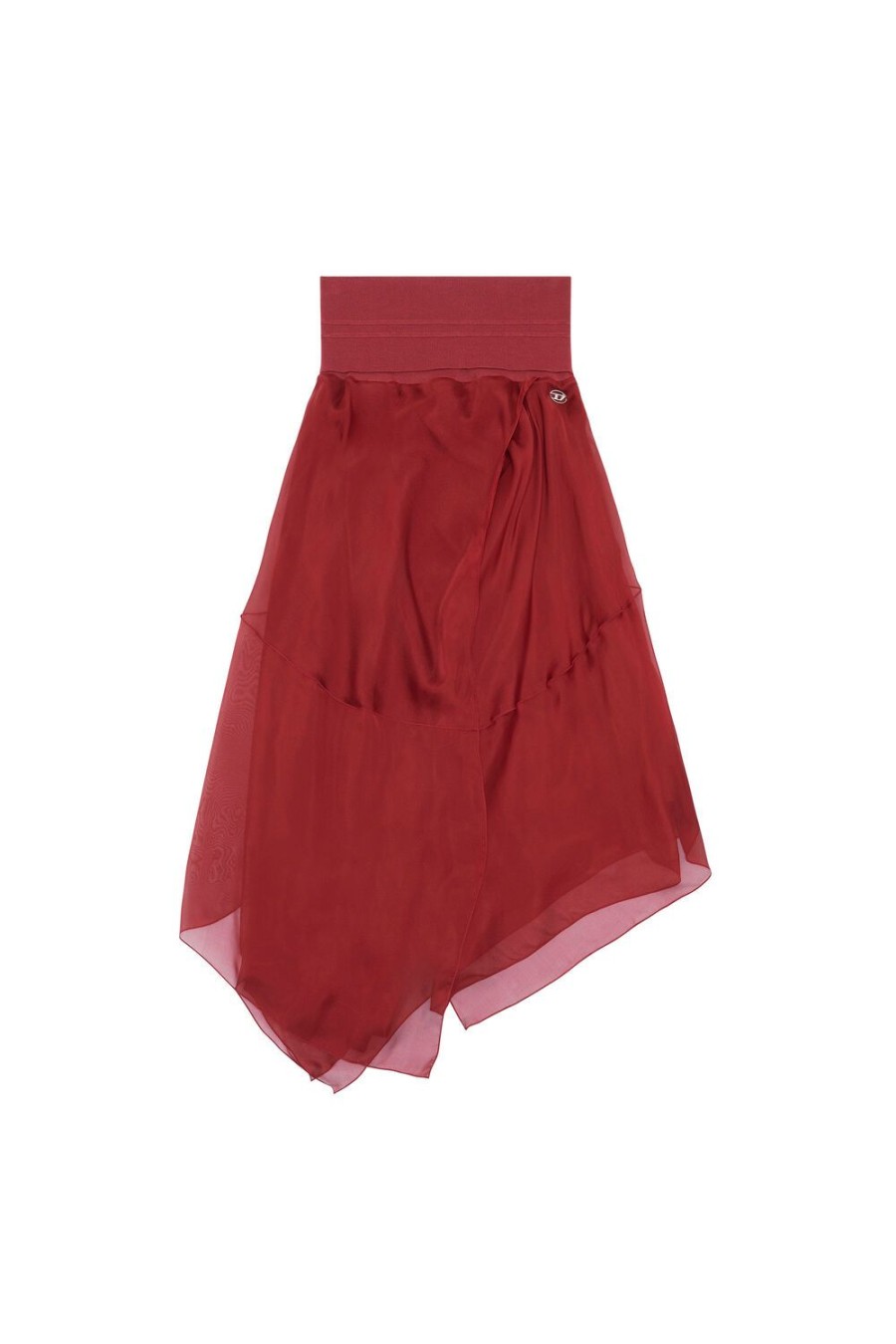 Women Diesel Skirts | O-Ruc Red