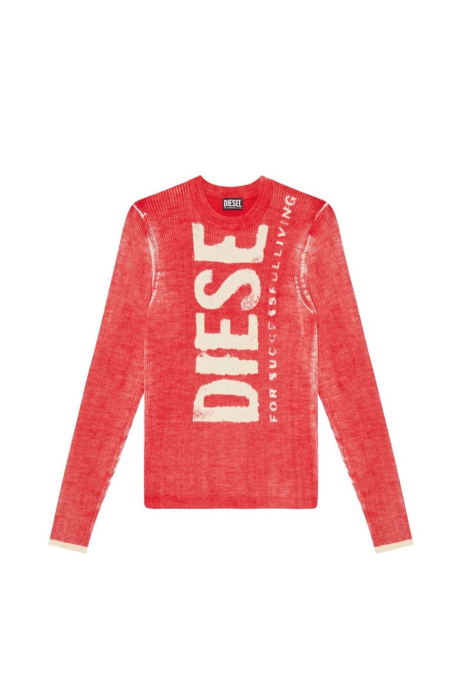 Men Diesel Knitwear | K-Atullus-Round Red