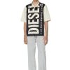 Men Diesel Shirts | S-Mac-22 Black/White