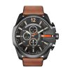 Men Diesel Watches | Dz4343 Mega Chief Brown