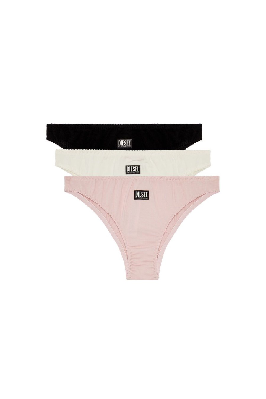 Women Diesel Underwear | Ufpn-Bonitas-X-Threepack Pink/White