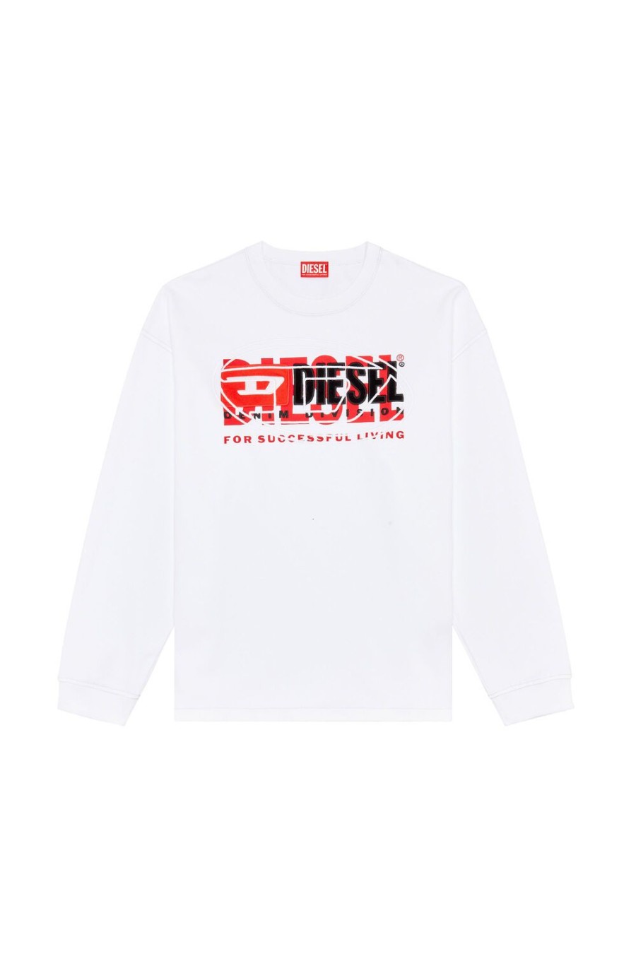 Men Diesel Sweaters | S-Baxt-N1 White