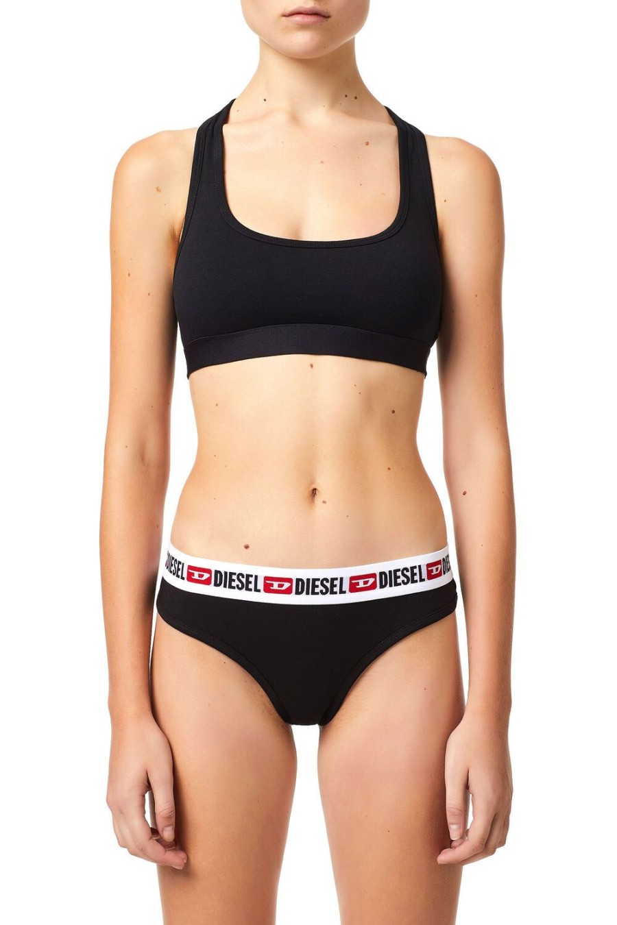 Women Diesel Underwear | Ufst-Stars-Threepack Black