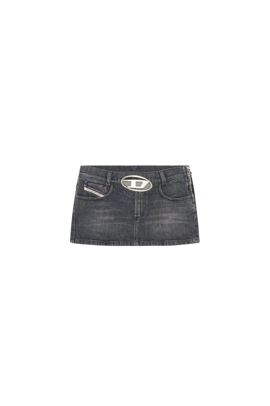 Women Diesel Skirts | De-Ron-S2 Black