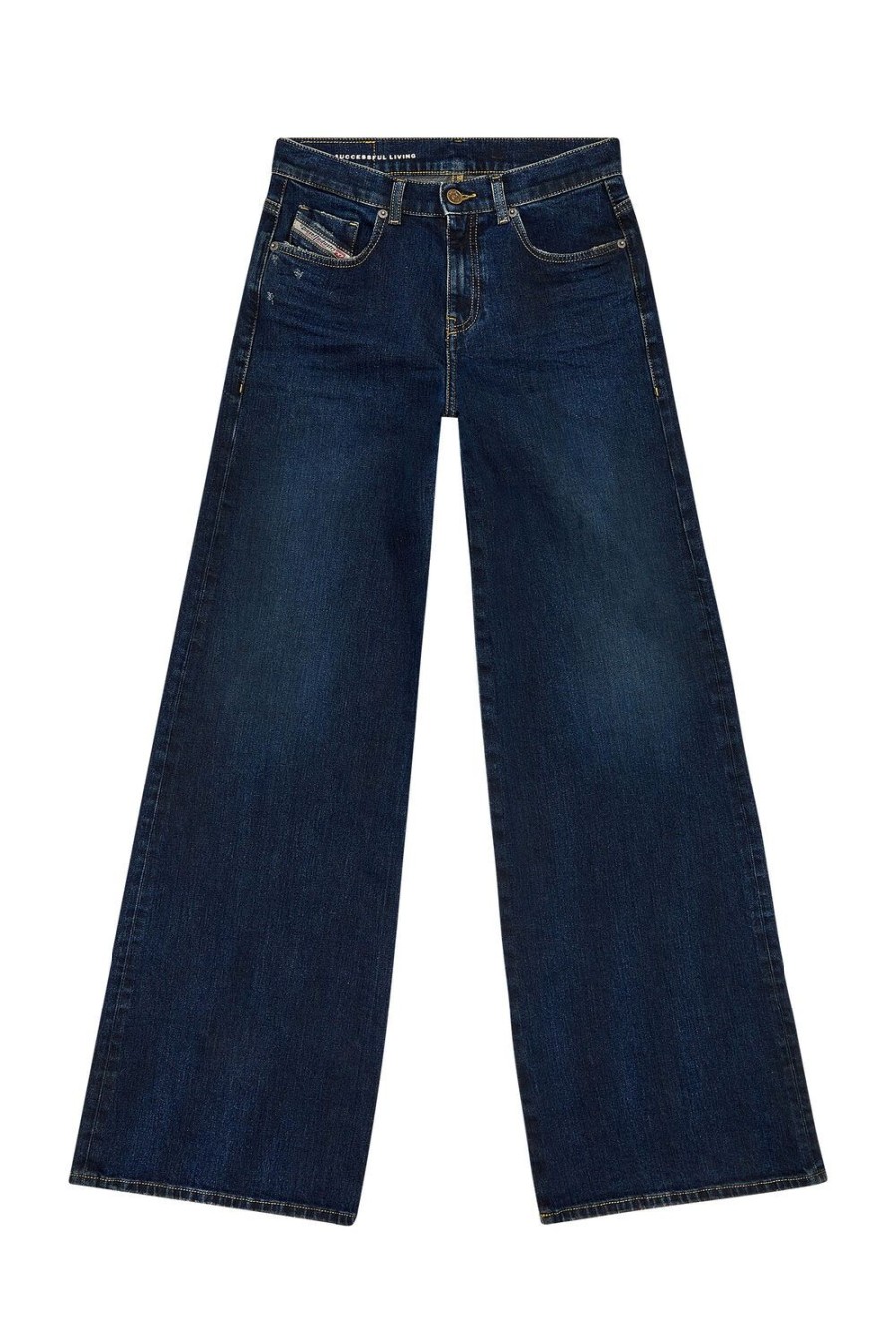 Women Diesel Jeans | Bootcut And Flare Jeans 1978 D-Akemi 09H48 Dark Blue