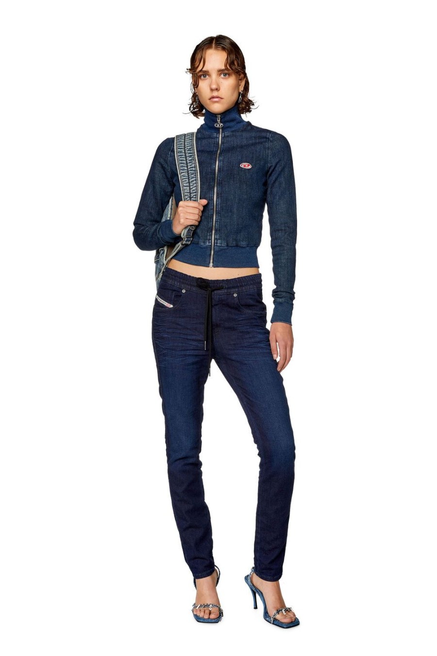 Women Diesel Jeans | Skinny D-Tail 068Fi Dark Blue