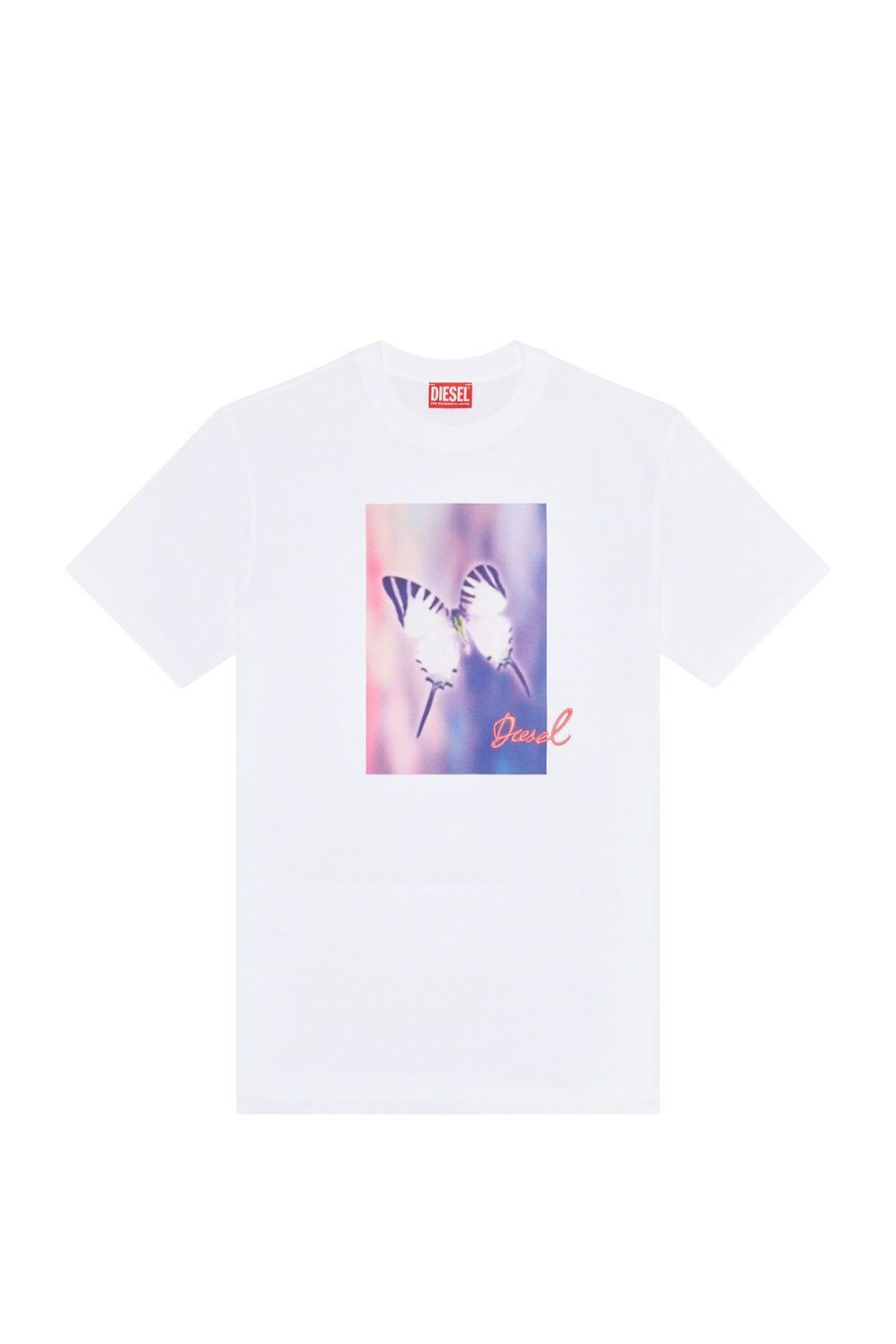 Women Diesel T-Shirts And Tops | T-Danny-L1 White