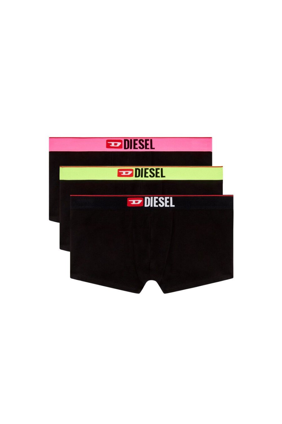 Men Diesel Underwear | Umbx-Damienthreepack Multicolor/Black