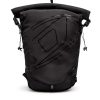 Men Diesel Backpacks | Drape Backpack Black