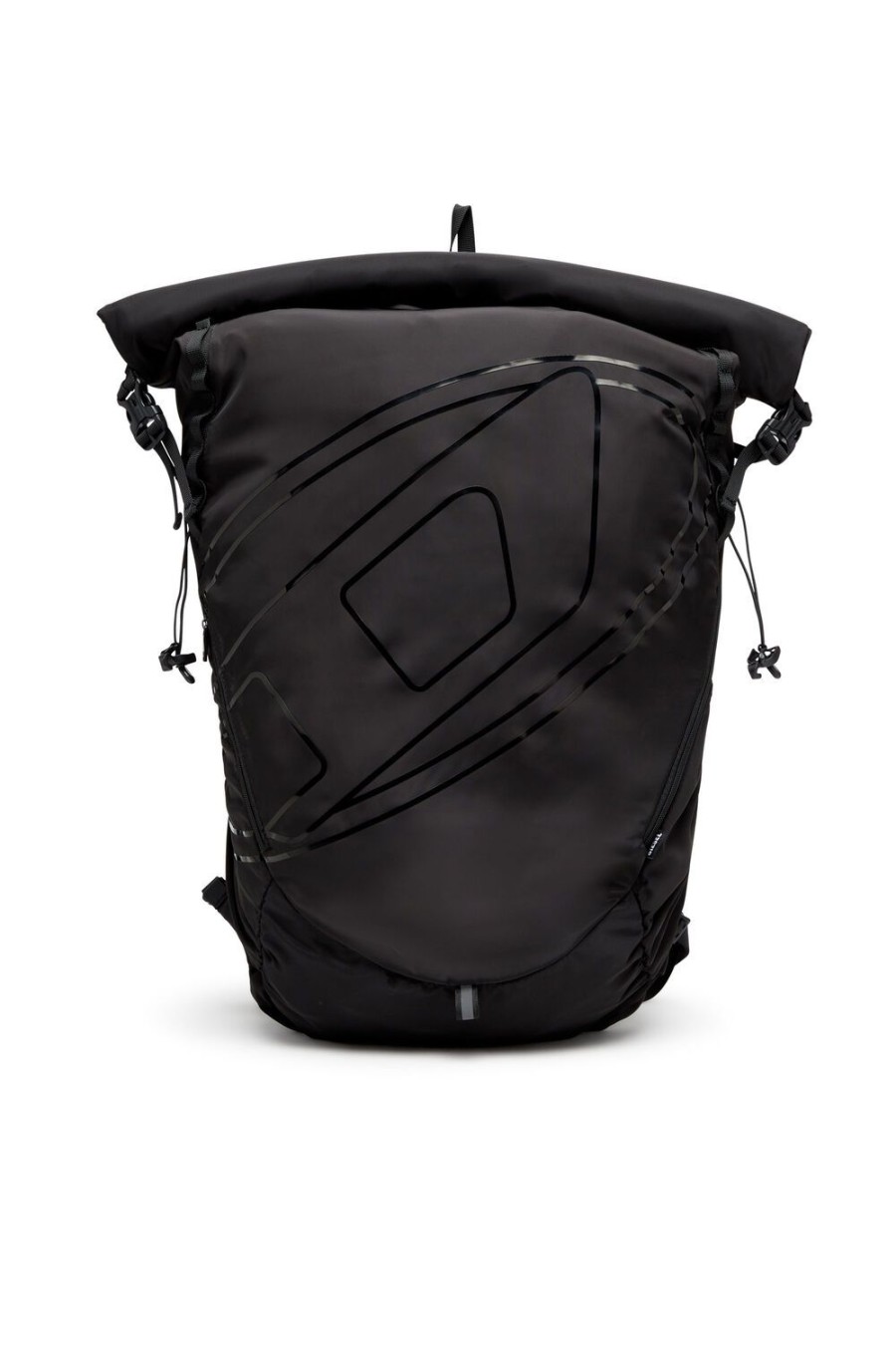 Men Diesel Backpacks | Drape Backpack Black