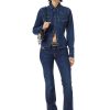 Women Diesel Jeans | Bootcut And Flare Jeans 1969 D-Ebbey 09B90 Dark Blue