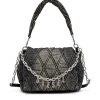 Women Diesel Shoulder Bags | Charm-D Shoulder M Black