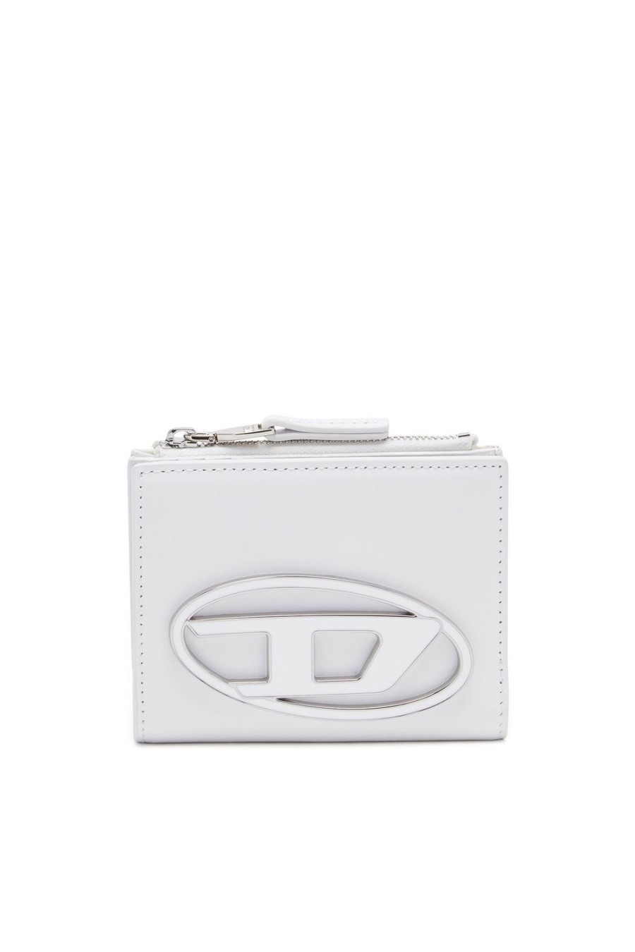 Women Diesel Other Accessories | 1Dr Bi-Fold Zip Ii White