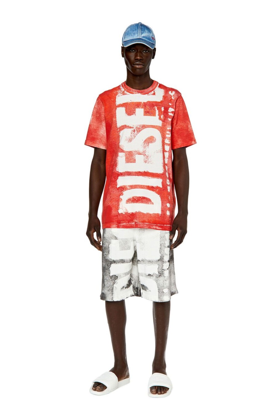 Men Diesel T-Shirts | T-Just-G12 Red