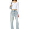 Women Diesel Jeans | Boyfriend Jeans 2016 D-Air 9C08L Light Blue