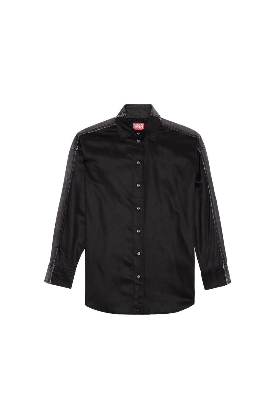 Women Diesel Shirts | S-Dou-Dnm-Fl Black