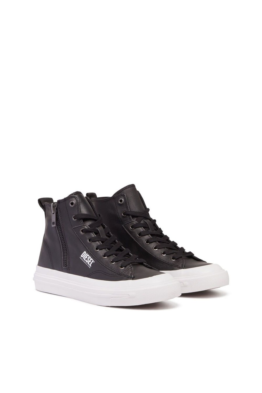 Men Diesel Sneakers | S-Athos Dv Mid Black