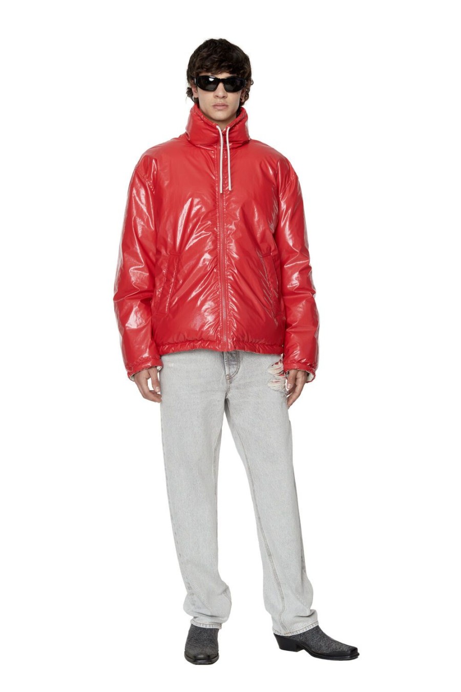 Men Diesel Outerwear And Jackets | W-Jupiter Red