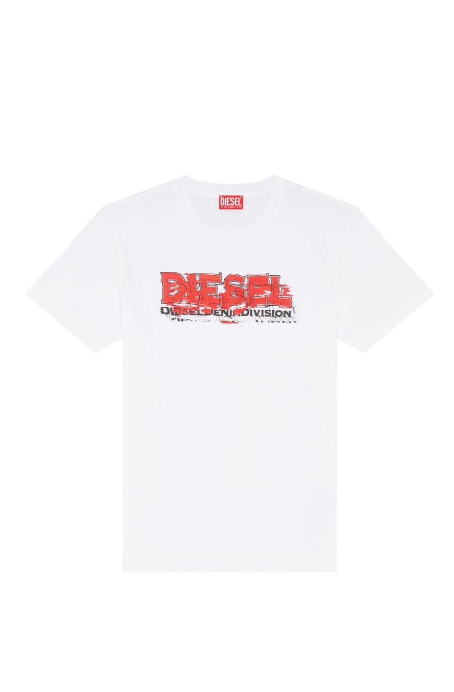 Men Diesel T-Shirts | T-Diegor-K70 White