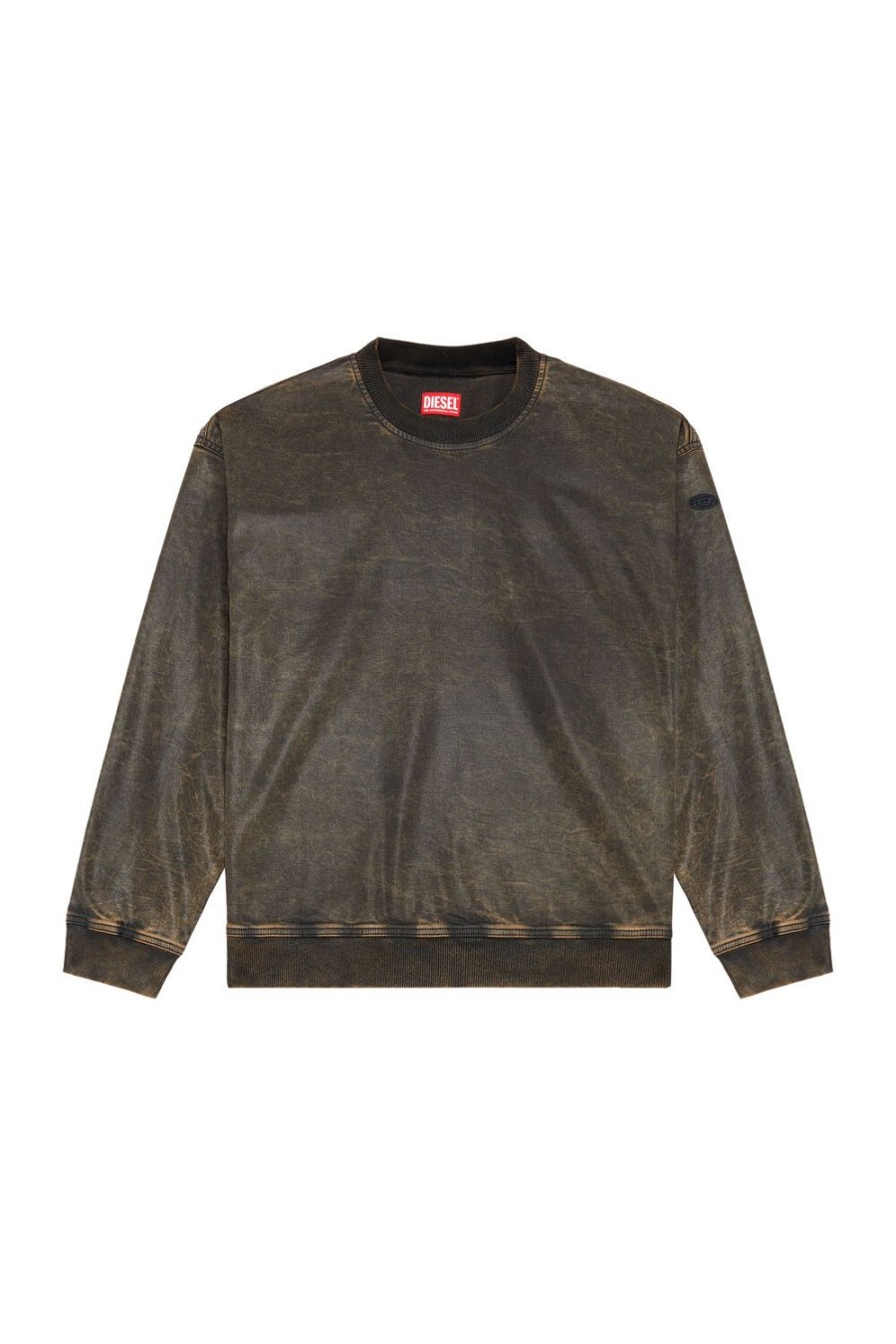 Men Diesel Sweaters | D-Krib-S Track Beige/Black