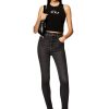 Women Diesel Jeans | Super Skinny Jeans 1984 Slandy-High 09H89 Black/Dark Grey