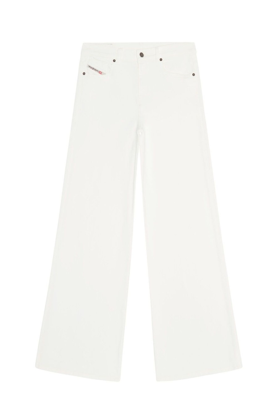 Women Diesel Jeans | Bootcut And Flare Jeans 1978 D-Akemi 09D63 White