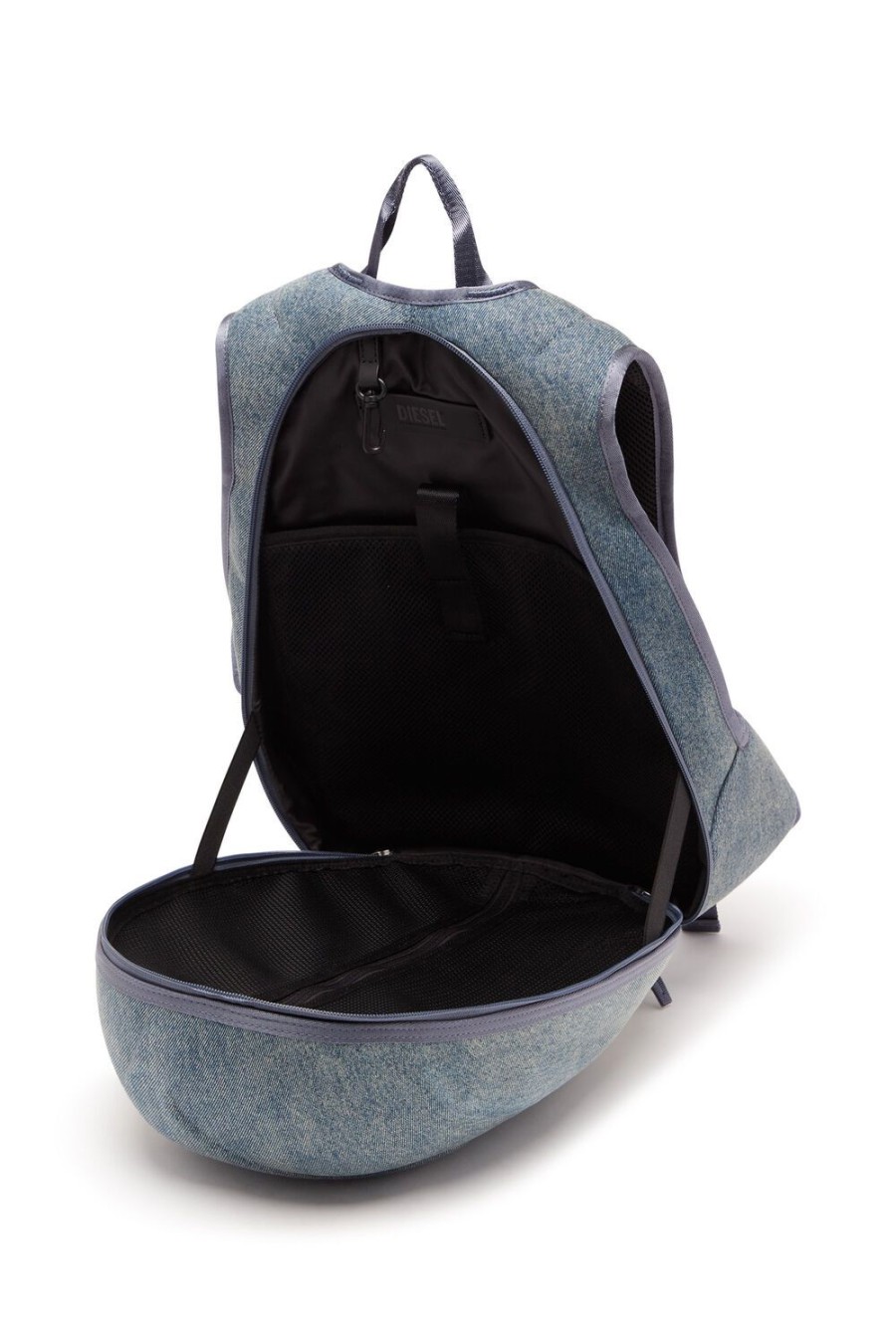 Men Diesel Backpacks | 1Dr-Pod Backpack Blue/White