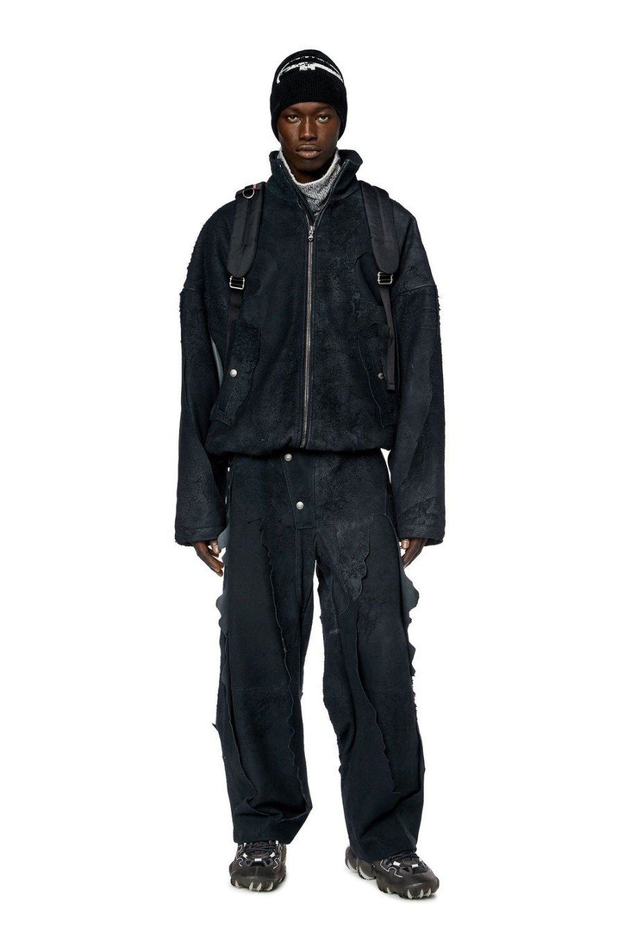 Men Diesel Outerwear And Jackets | L-Hesse Black