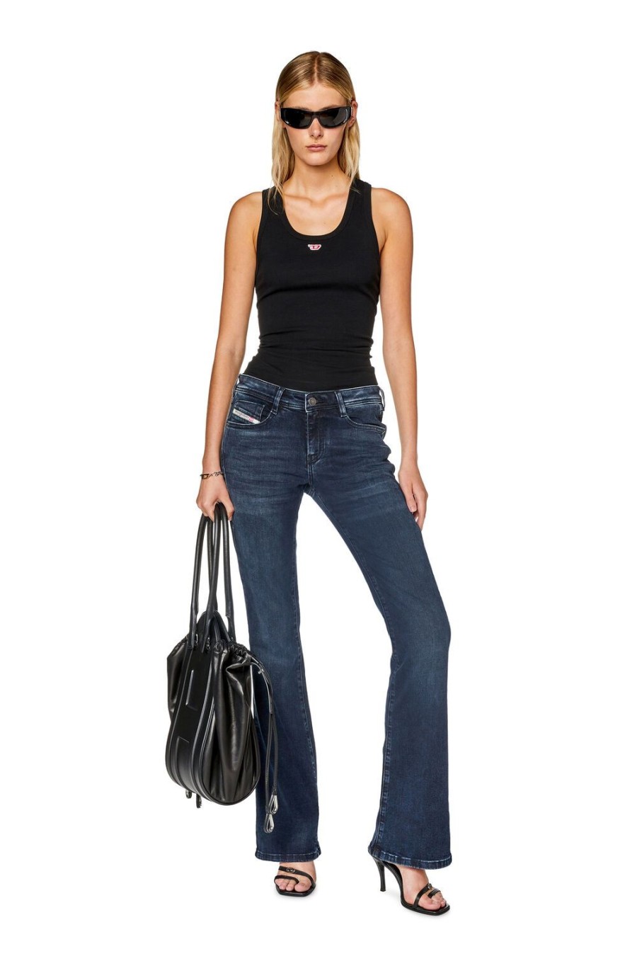 Women Diesel Jeans | Bootcut And Flare Jeans 1969 D-Ebbey 0Enar Dark Blue