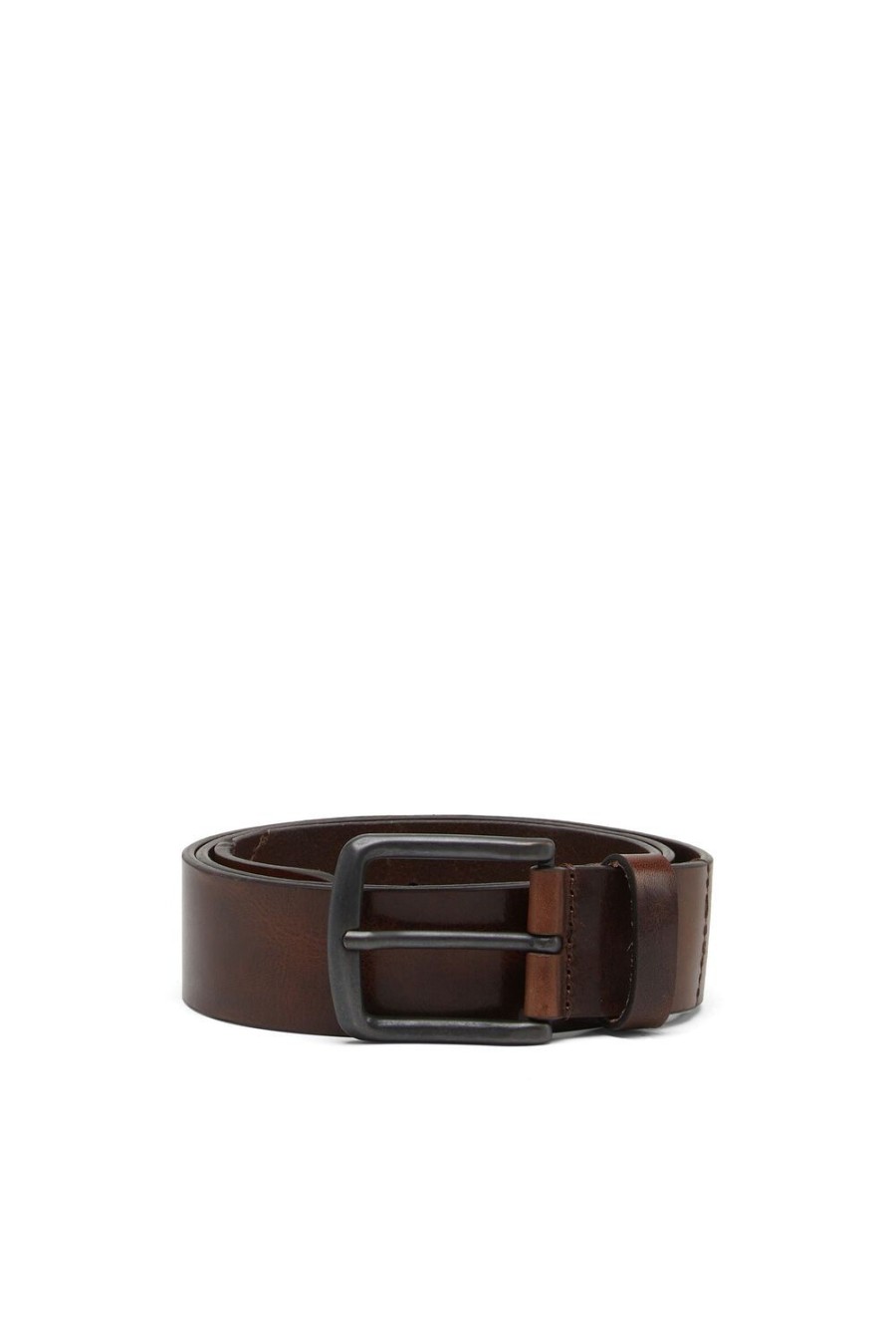 Men Diesel Belts | B-Line Brown Leather