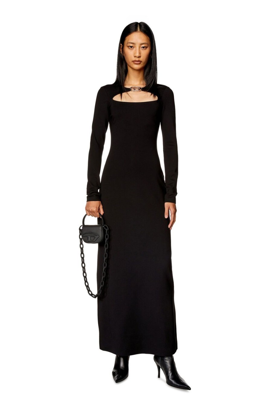 Women Diesel Dresses And Jumpsuits | D-Ams Black