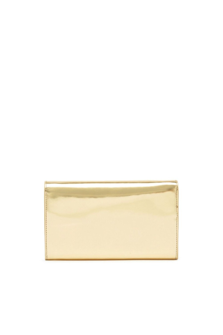 Women Diesel Wallets | Long Wallet Zip Xxl Gold