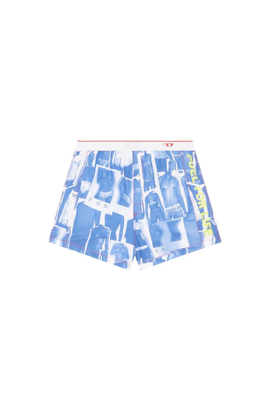 Women Diesel Underwear | Uubx-Stark-El White/Blue