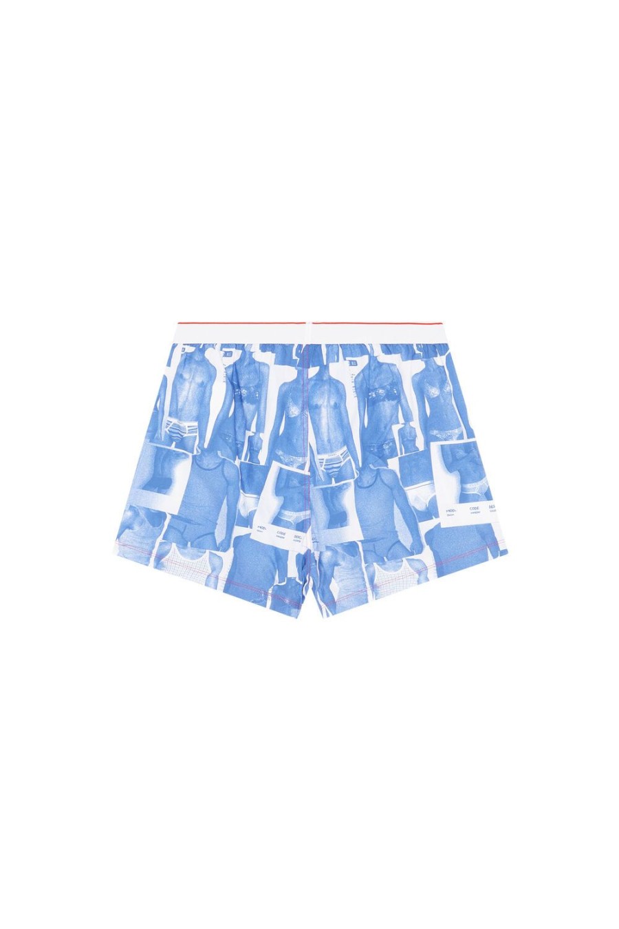 Women Diesel Underwear | Uubx-Stark-El White/Blue