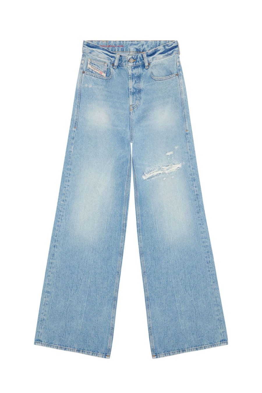 Women Diesel Jeans | Straight Jeans 1996 D-Sire 09E25 Light Blue