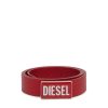 Women Diesel Belts | B-Glossy Red