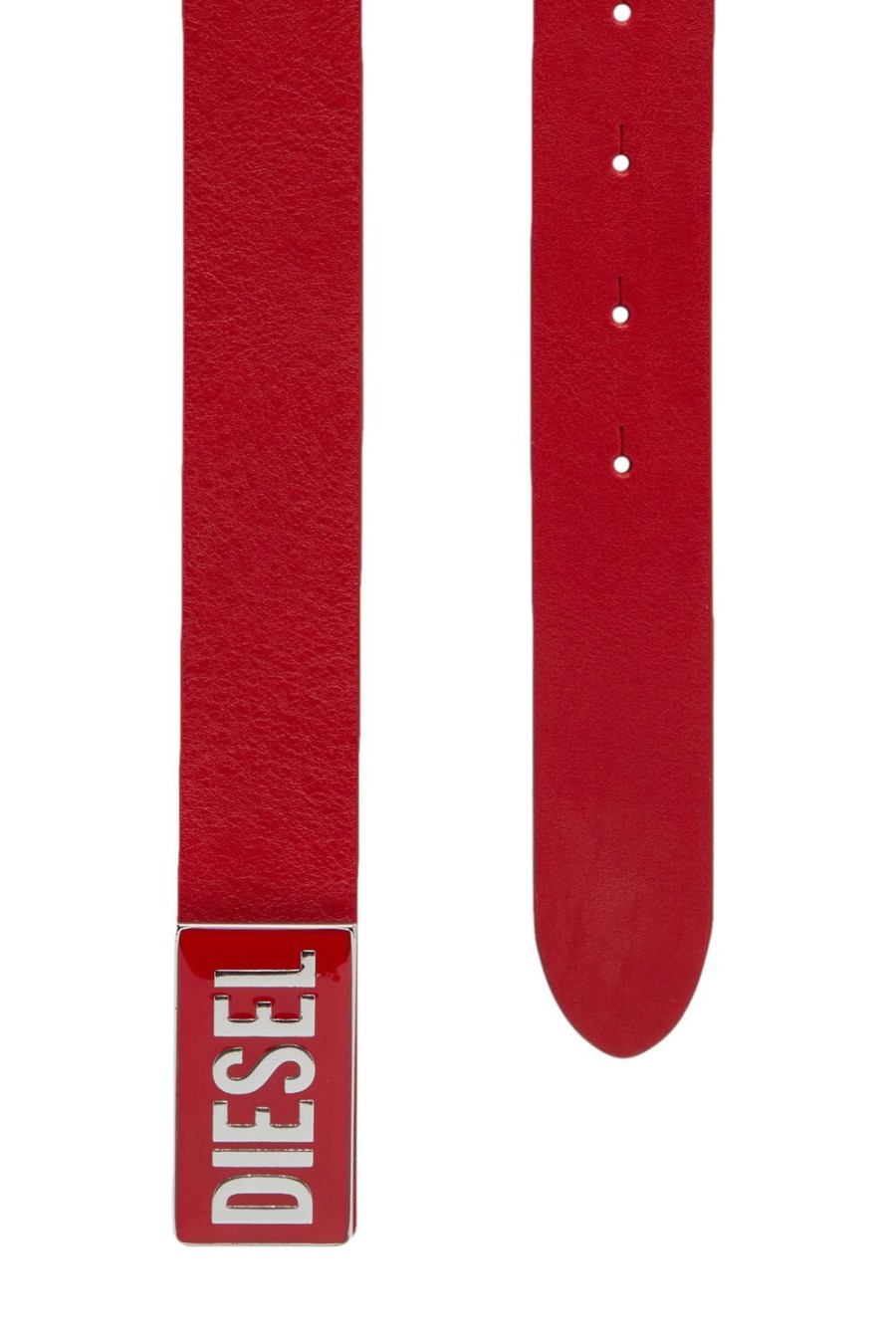 Women Diesel Belts | B-Glossy Red