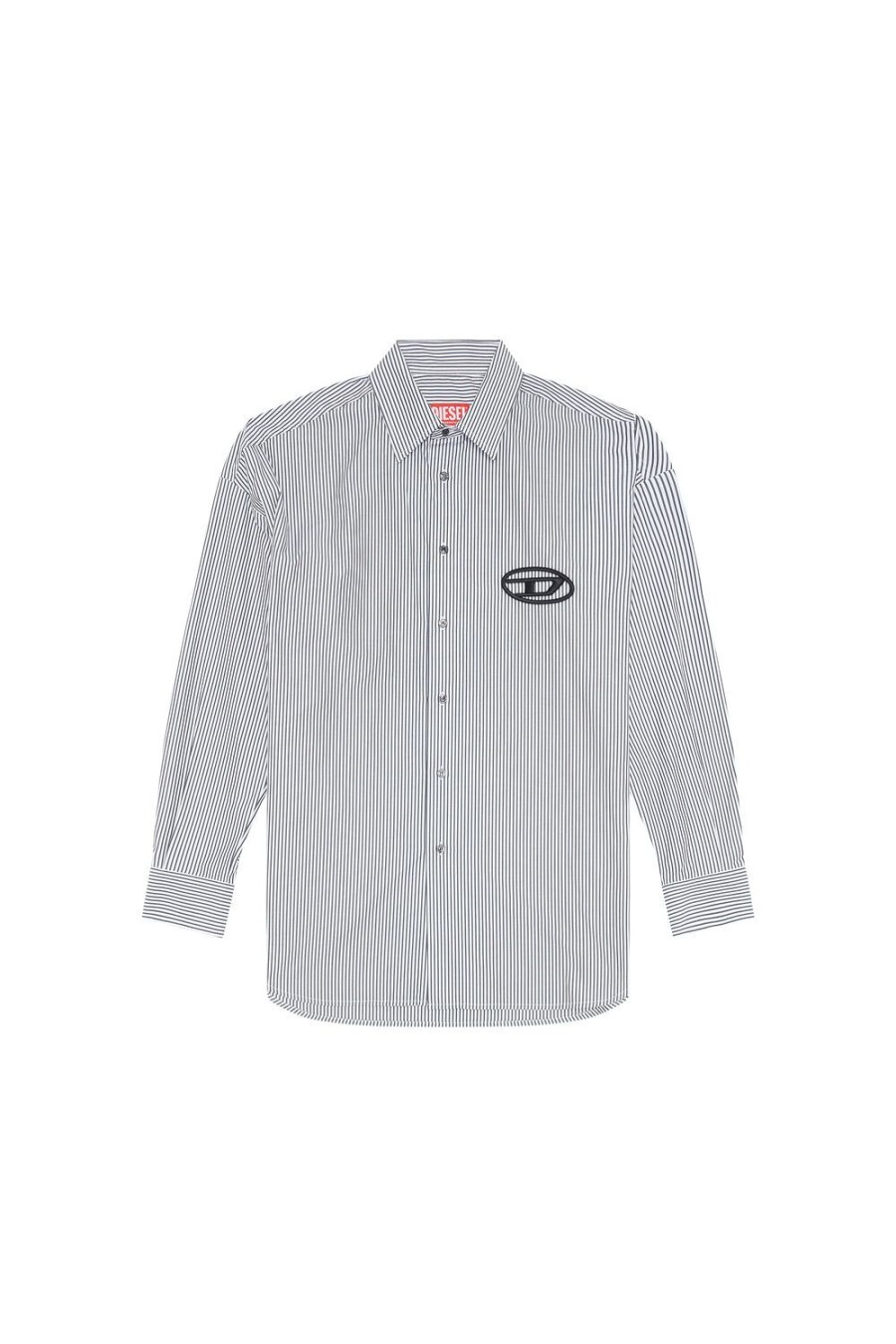 Men Diesel Shirts | S-Douber Black