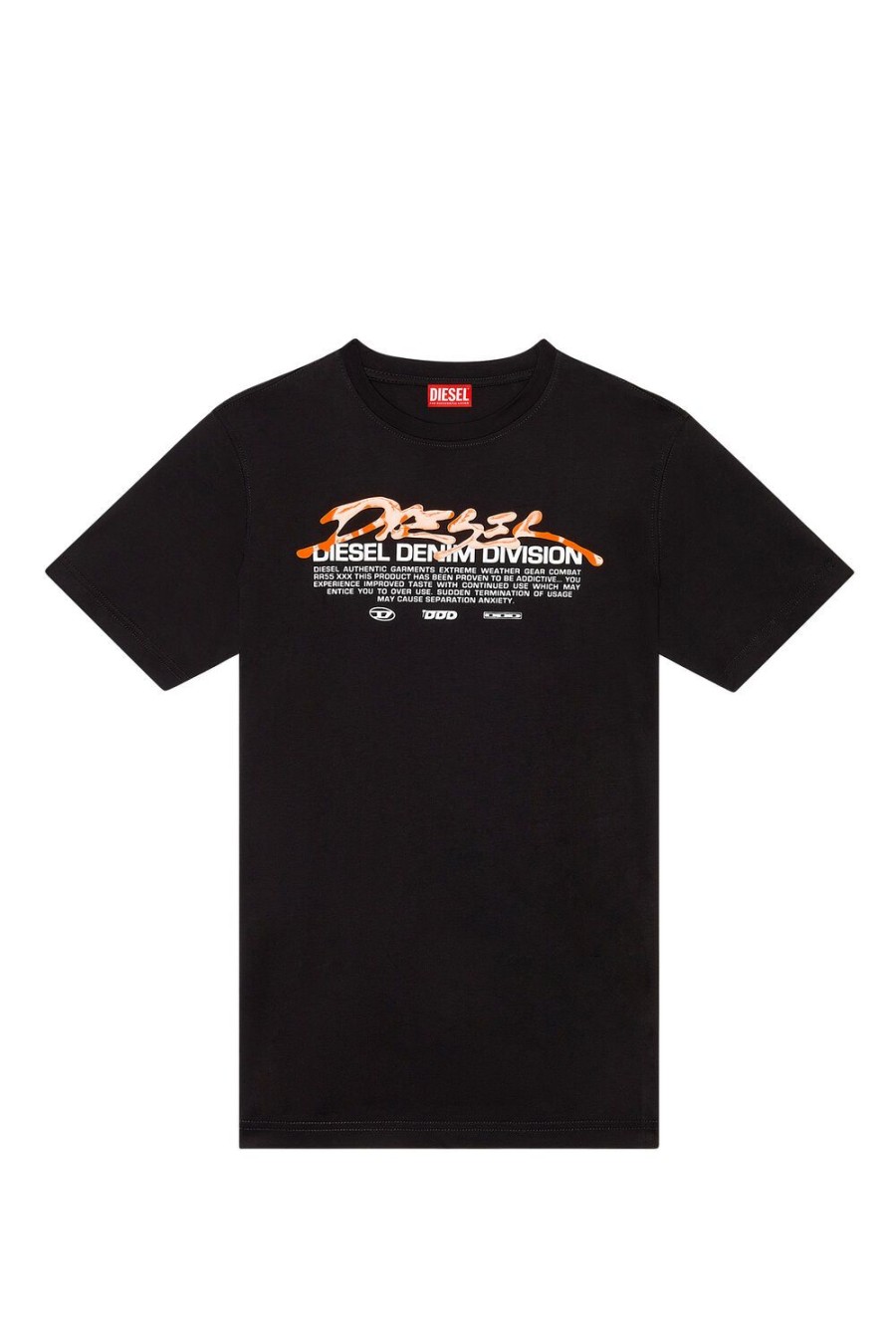 Men Diesel T-Shirts | T-Just-L3 Black