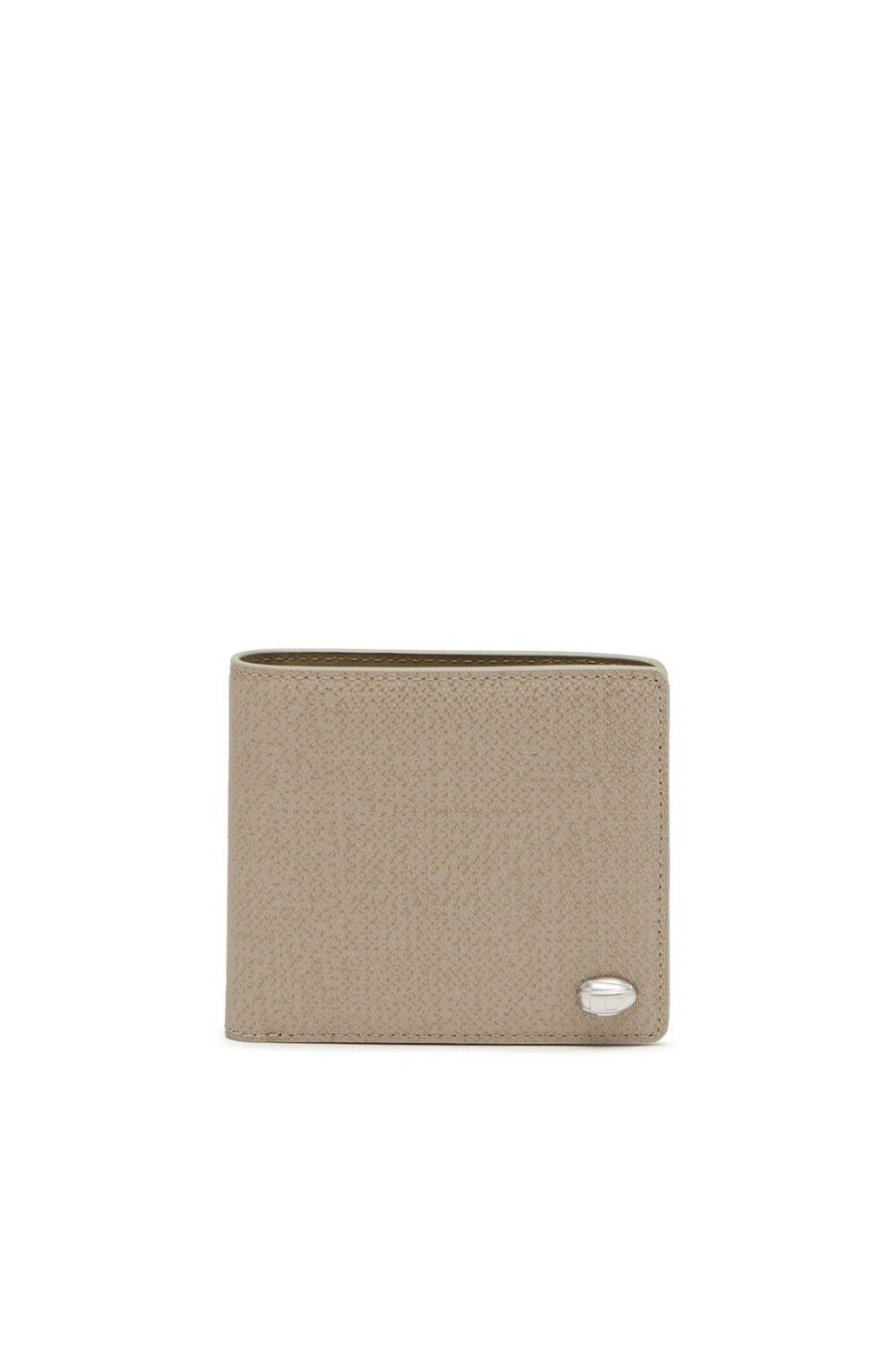 Men Diesel Wallets | Bi-Fold Coin S 3D Light Brown