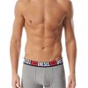 Men Diesel Underwear | Umbx-Damienthreepack White/Grey