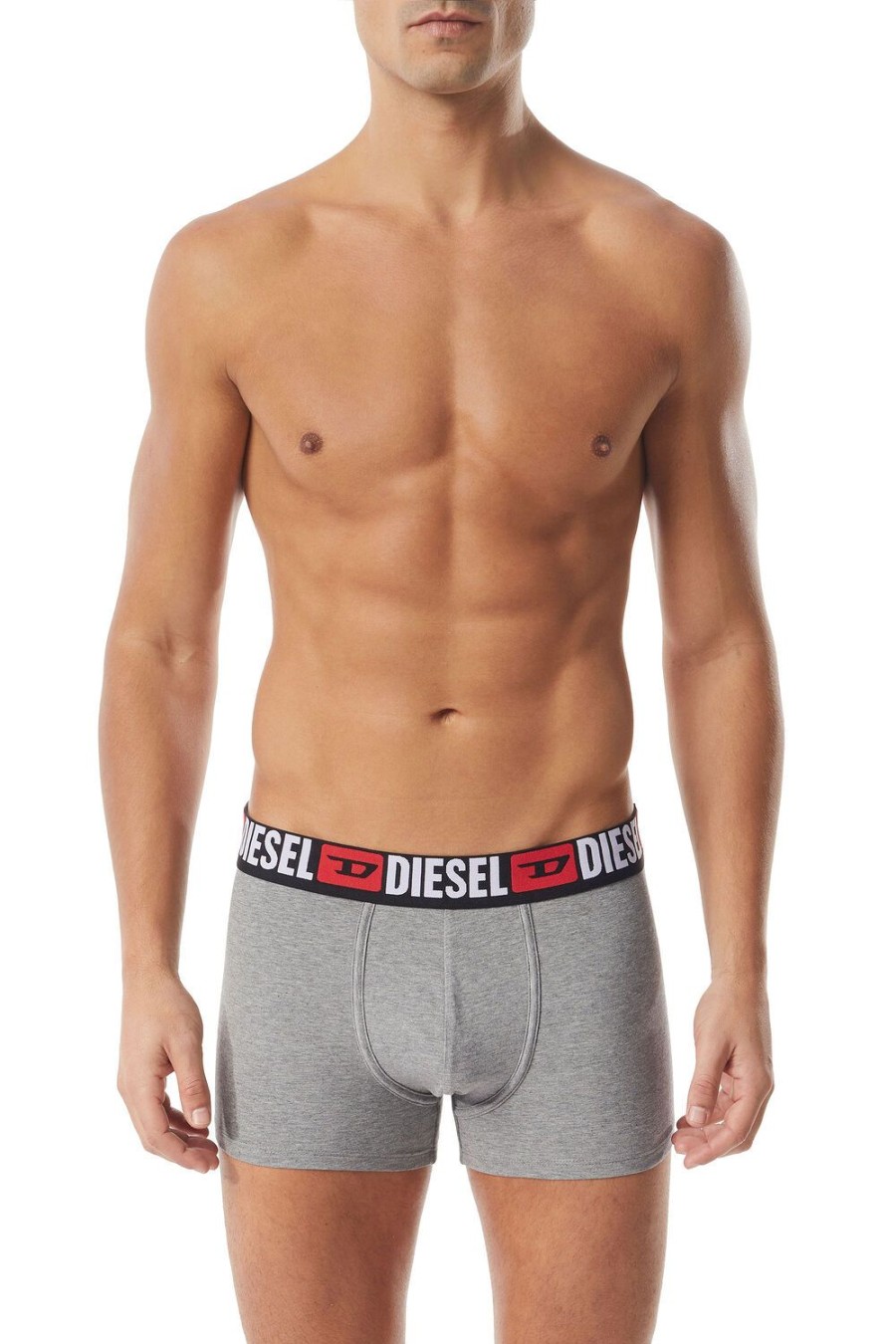 Men Diesel Underwear | Umbx-Damienthreepack White/Grey