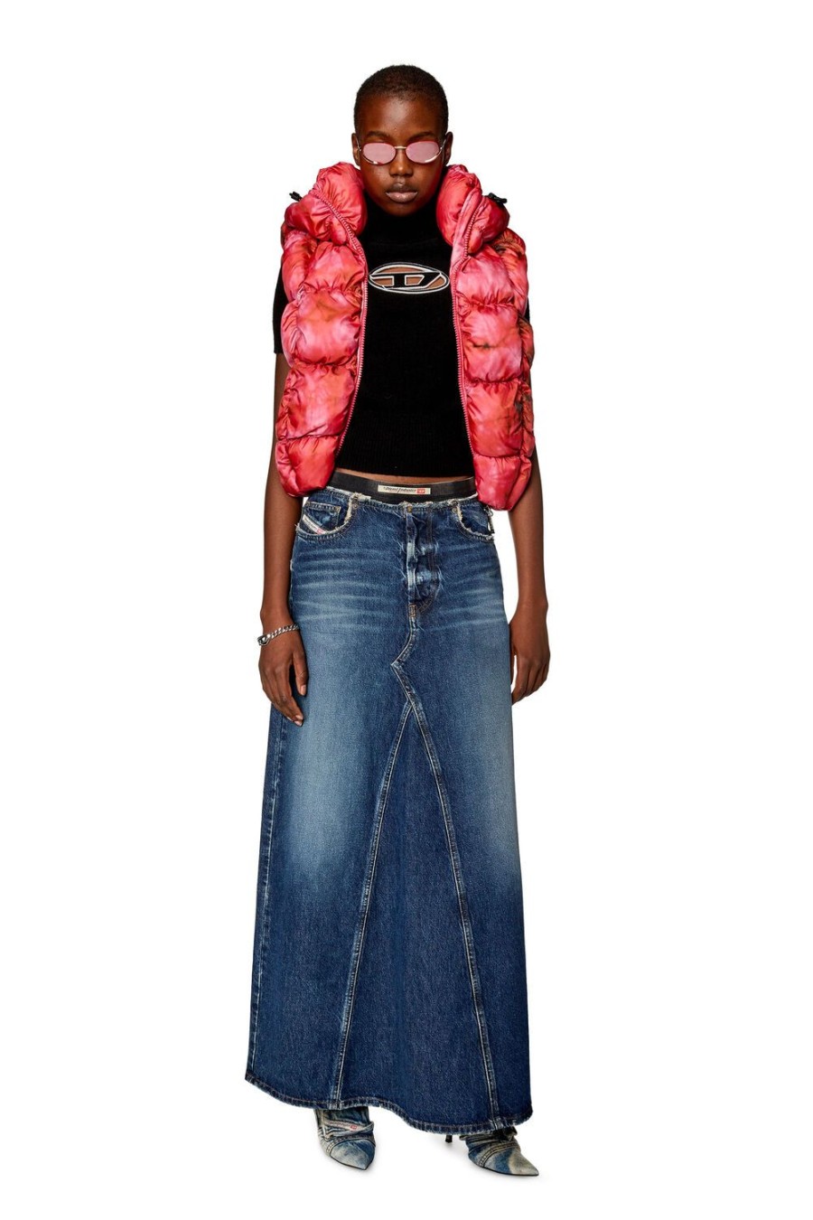 Women Diesel Outerwear And Jackets | W-Ralla-Sl Hot Pink