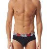 Men Diesel Underwear | Umbr-Andrethreepack White/Black