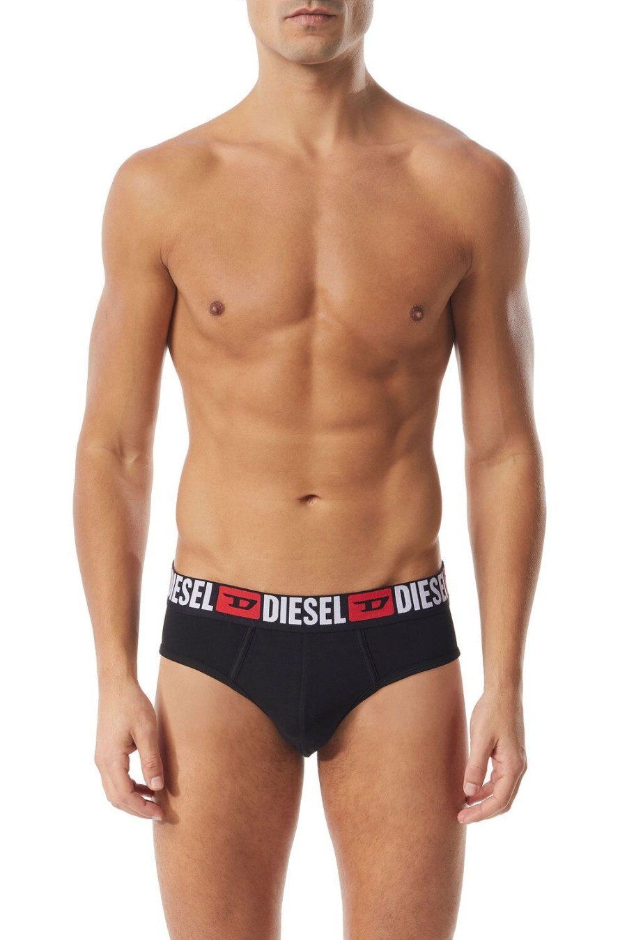 Men Diesel Underwear | Umbr-Andrethreepack White/Black