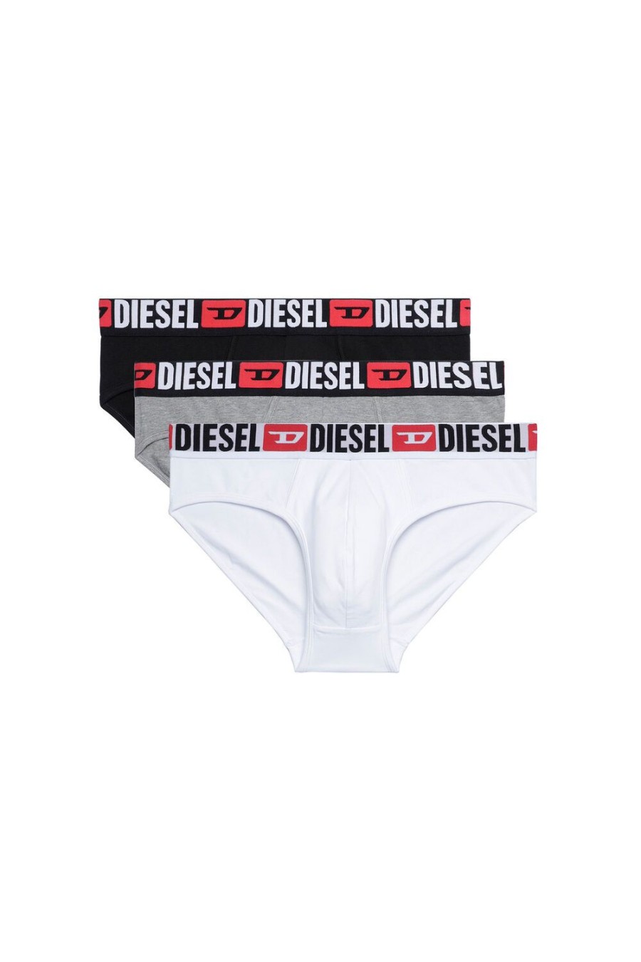 Men Diesel Underwear | Umbr-Andrethreepack White/Black