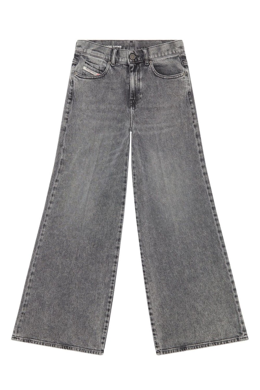 Women Diesel Jeans | Bootcut And Flare Jeans 1978 D-Akemi 09G57 Grey