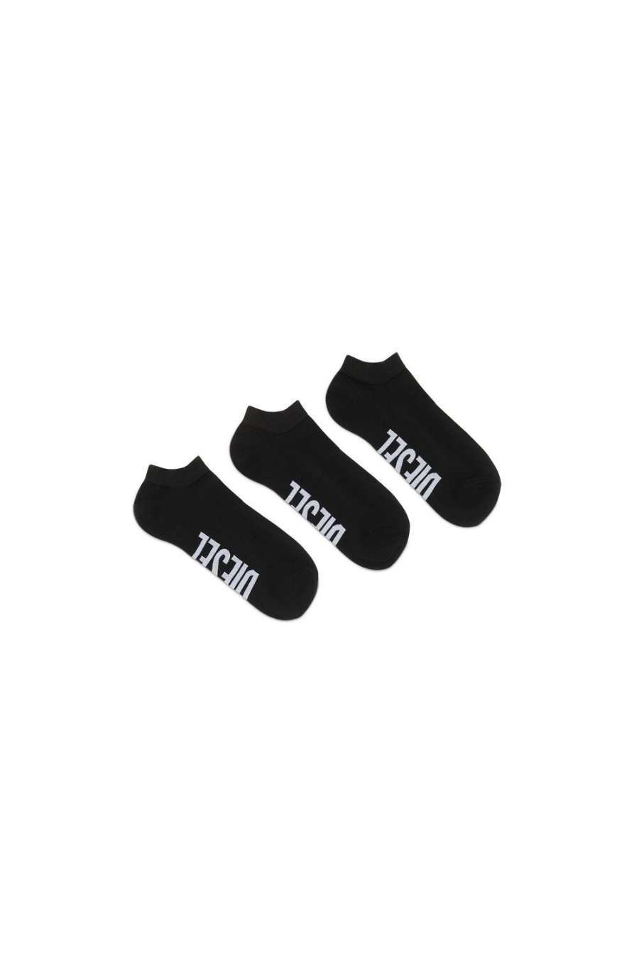 Men Diesel Socks | Skm-Gost-Threepack Black